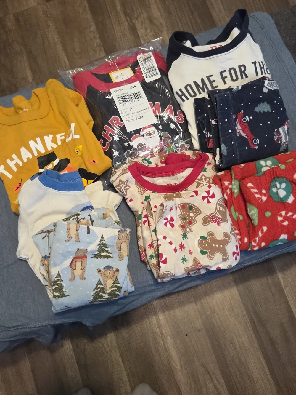 Childrens Place Pajamas And Thanksgiving Shirt